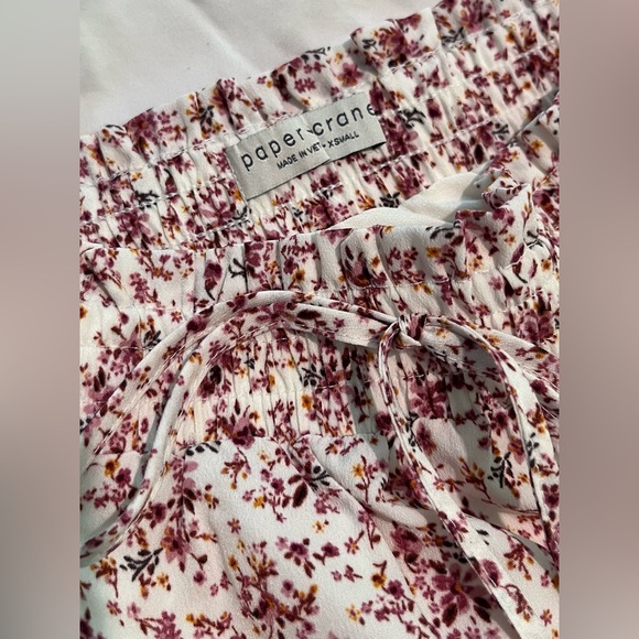 Paper Crane. 2-Piece Floral Top/Skirt Set. - Picture 5 of 8